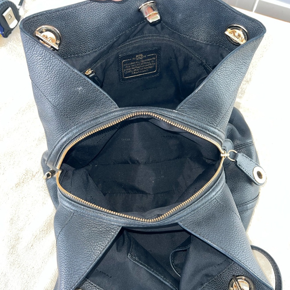 Coach Edie Turnlock Shoulder Bag - C1684-36855 - Picture 13 of 16